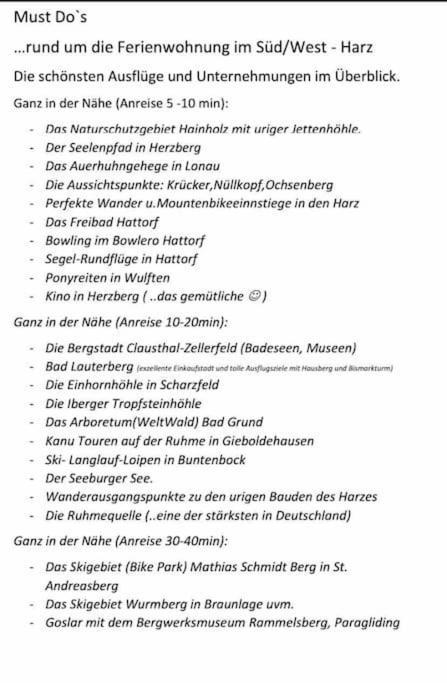 Ferienwohnung Sued - West Harz Mit Sauna E-Bikes Vorhanden! Horden am Harz Екстериор снимка